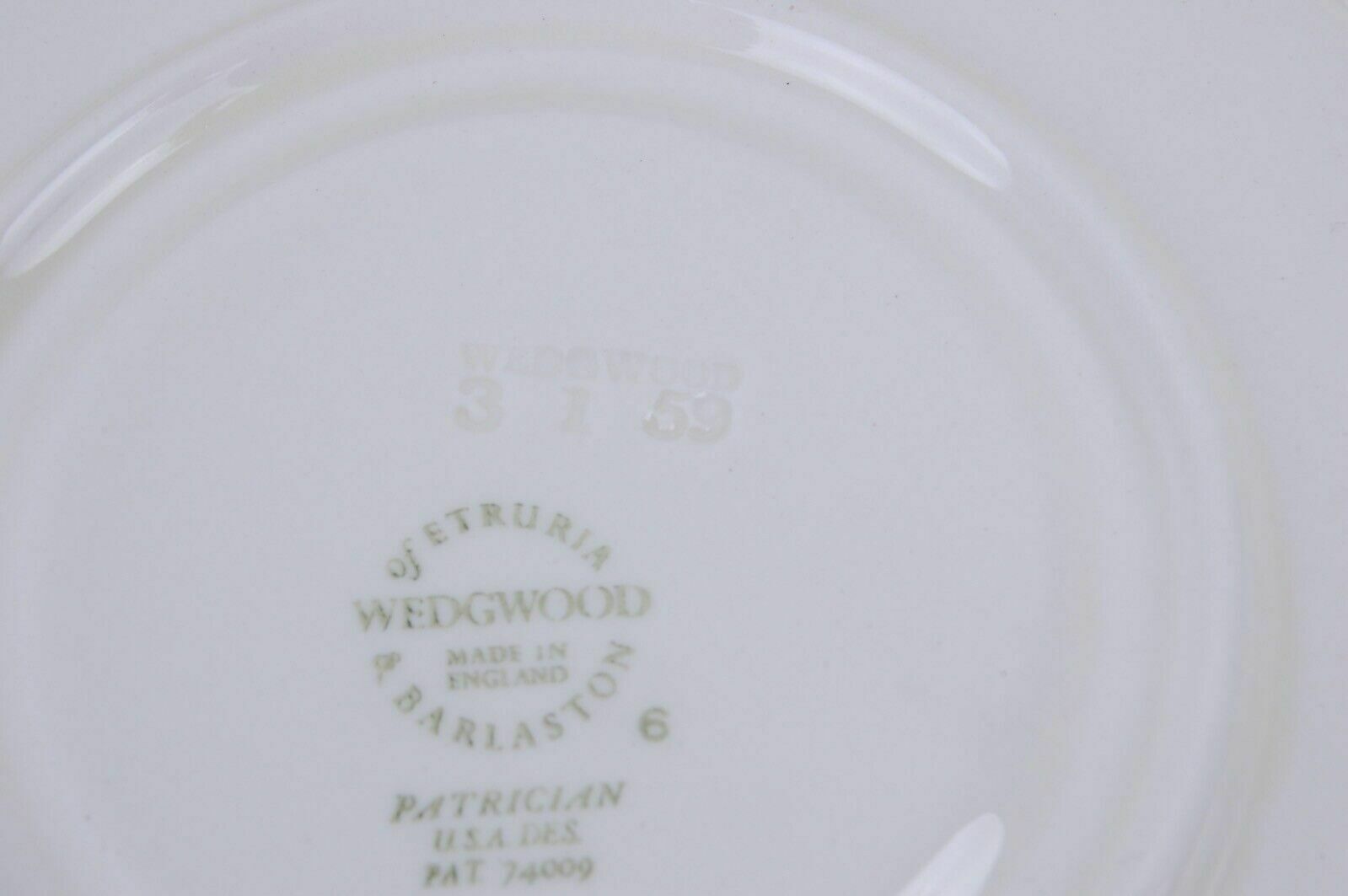 Tea Coffee Cup Service For 6 People Wedgwood Etruria Barlaston Patrician Ceramic photo buy