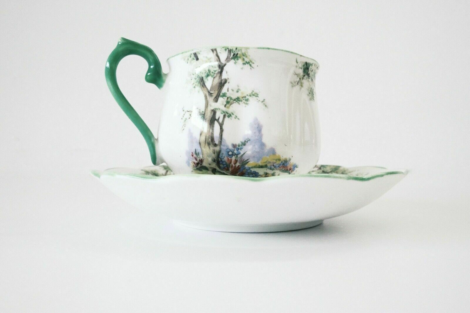 Home Decor Royal Albert Teacup Bone China Greenwoodtree Collection Reg Nr 774783 photo