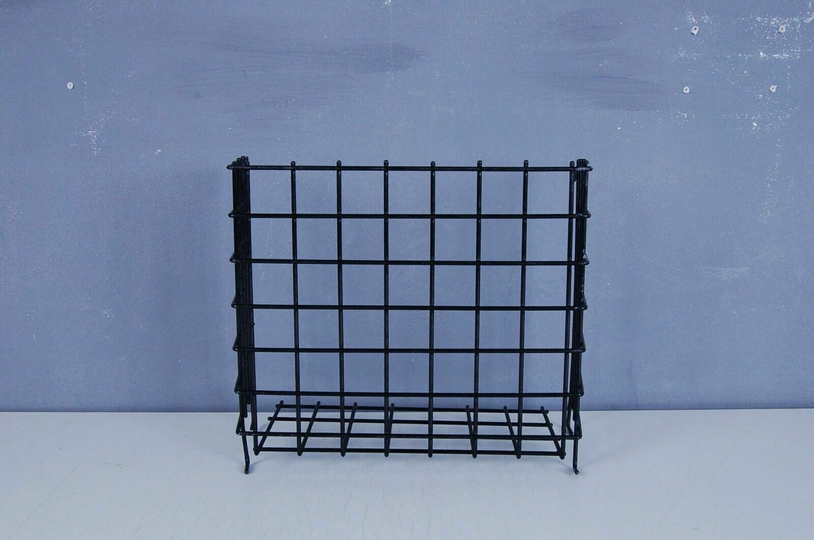 photo for sale Set 18 Pcs Polytherm Wall Grid Shelf Basket Hooks Vintage Hanging Furniture