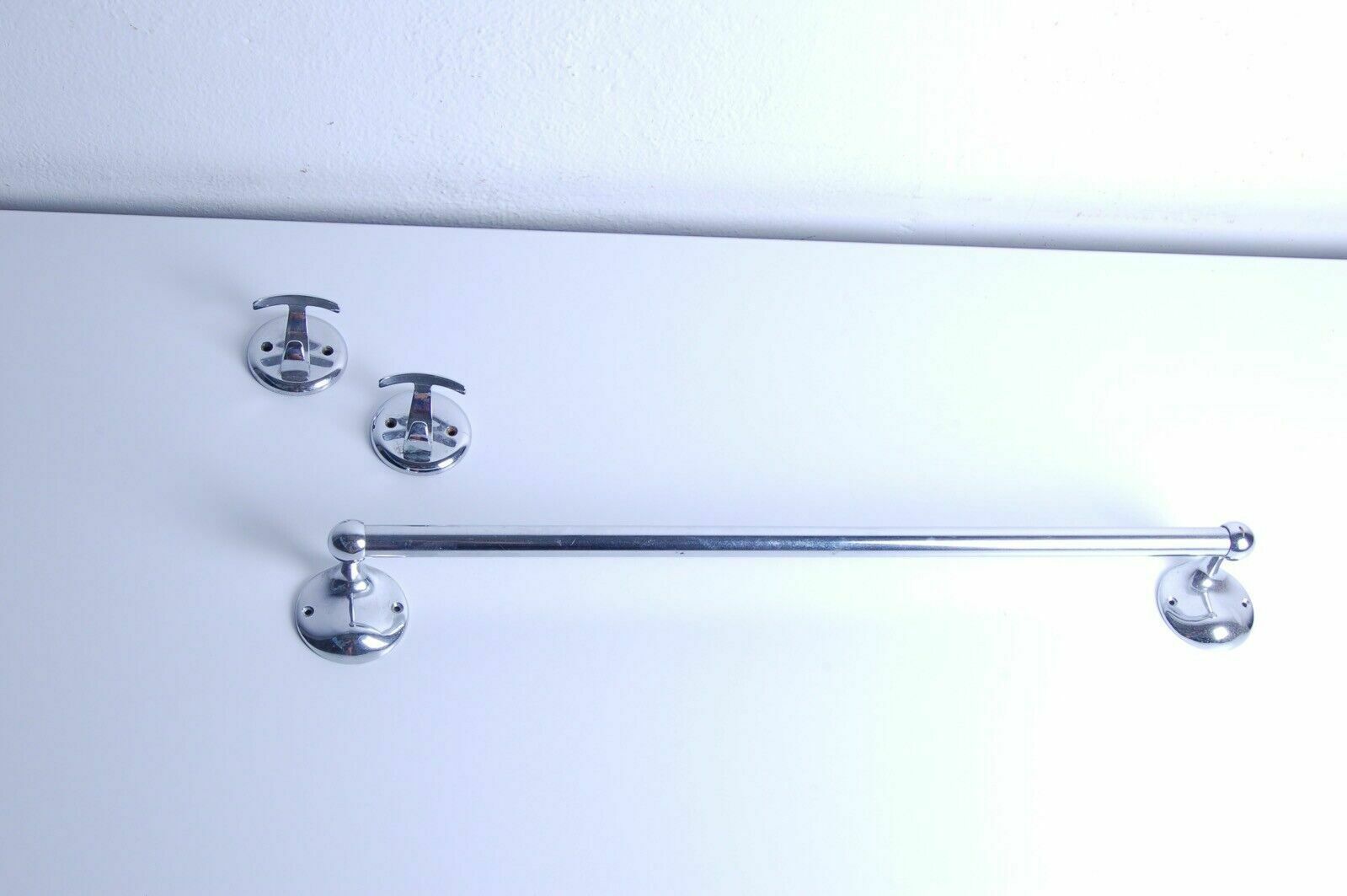 80s Design Bathroom Furniture Set In Steel, Ap Milano Hangers And Towel Rail photo furniture
