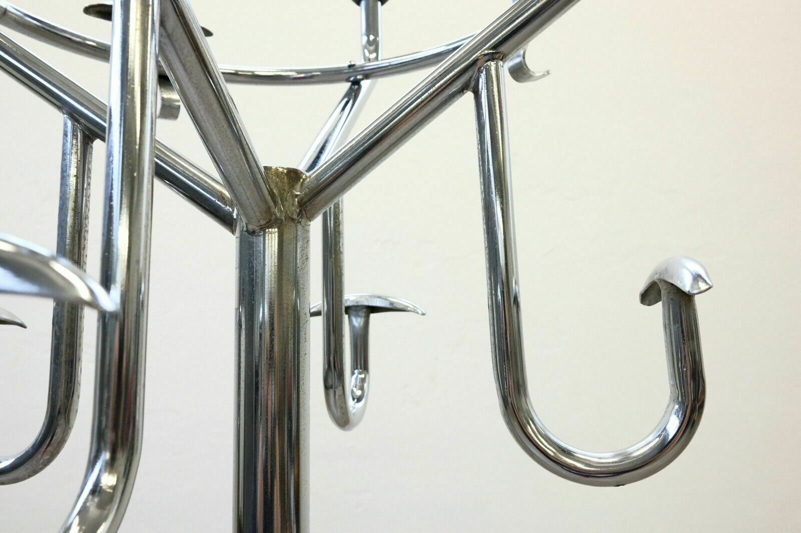 Standing Coat Hanger Design From The 60s And 70s, State School Vintage Steel Hangers photo vinterior