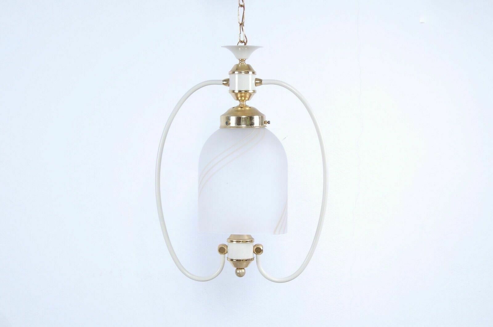 Chandelier From The 80s 90s Lampshade In Satin Murano Glass Modern Italy photo furniture