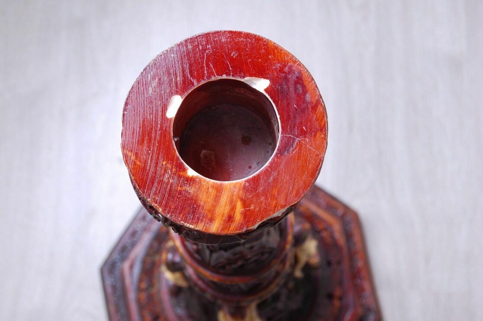 Resin Base For Coffee Table Or Candle Holder Top Decorated With Women Goddesses Living photo vintage