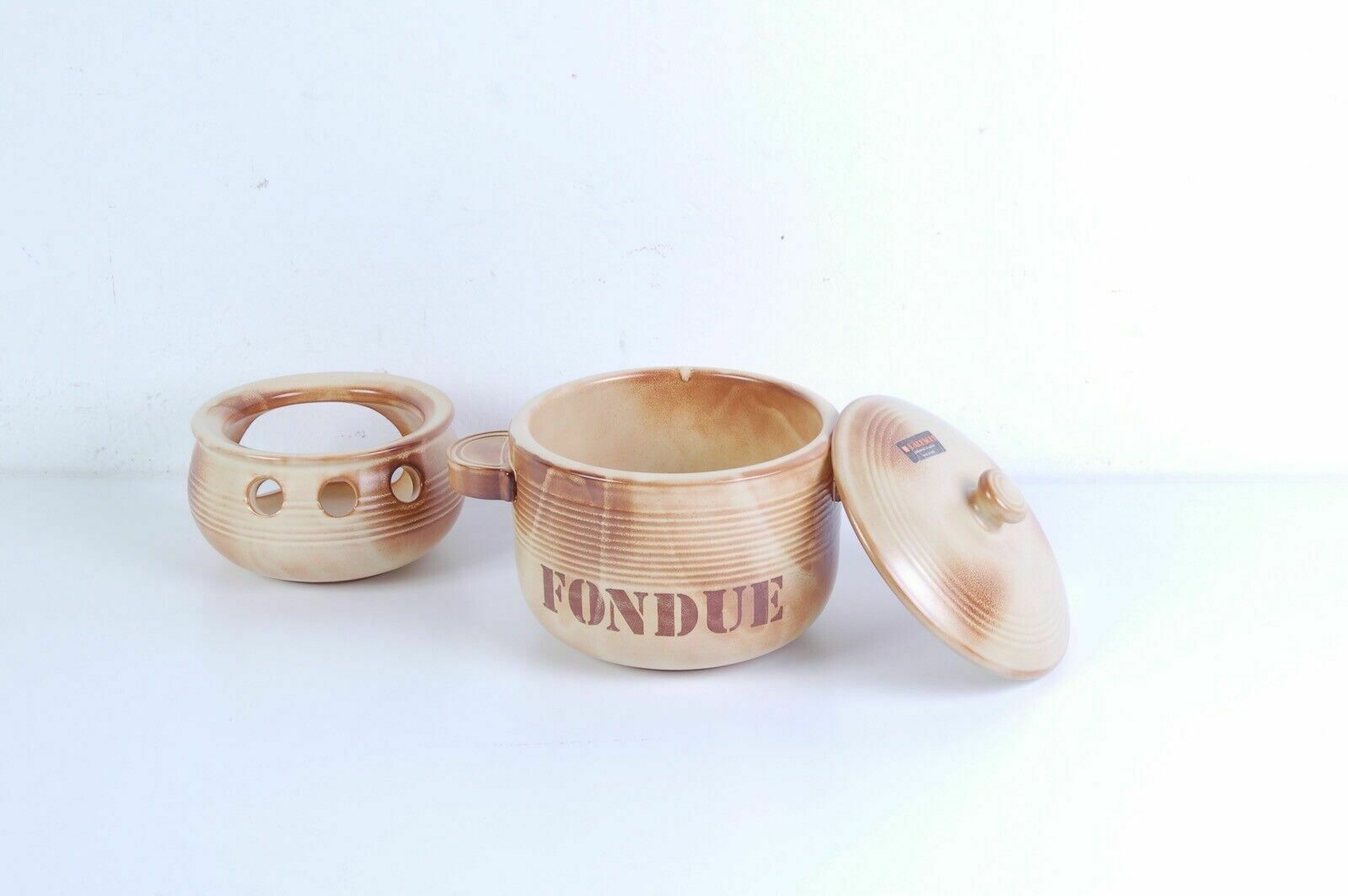 photo furniture Tarraglia Fondue Set Pareschi Ceramics Of Laveno Made In Italy 12 People