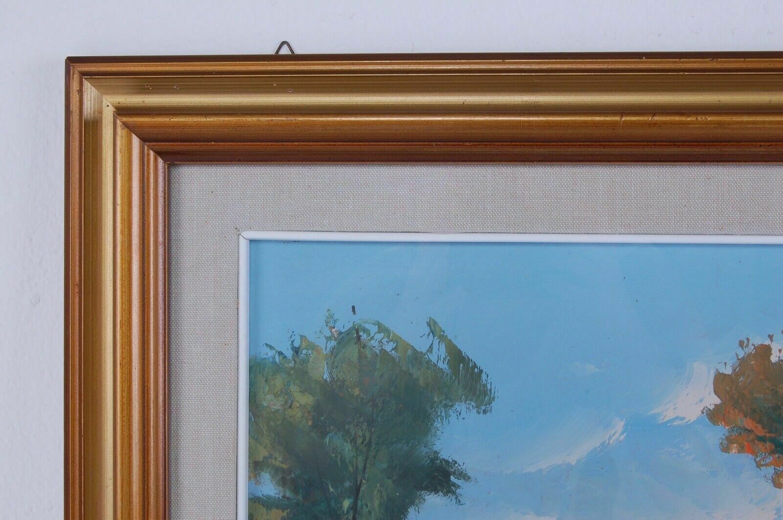 Pair Of A. Vitis Paintings, Oil On Wood. Landscapes. photo 95.0