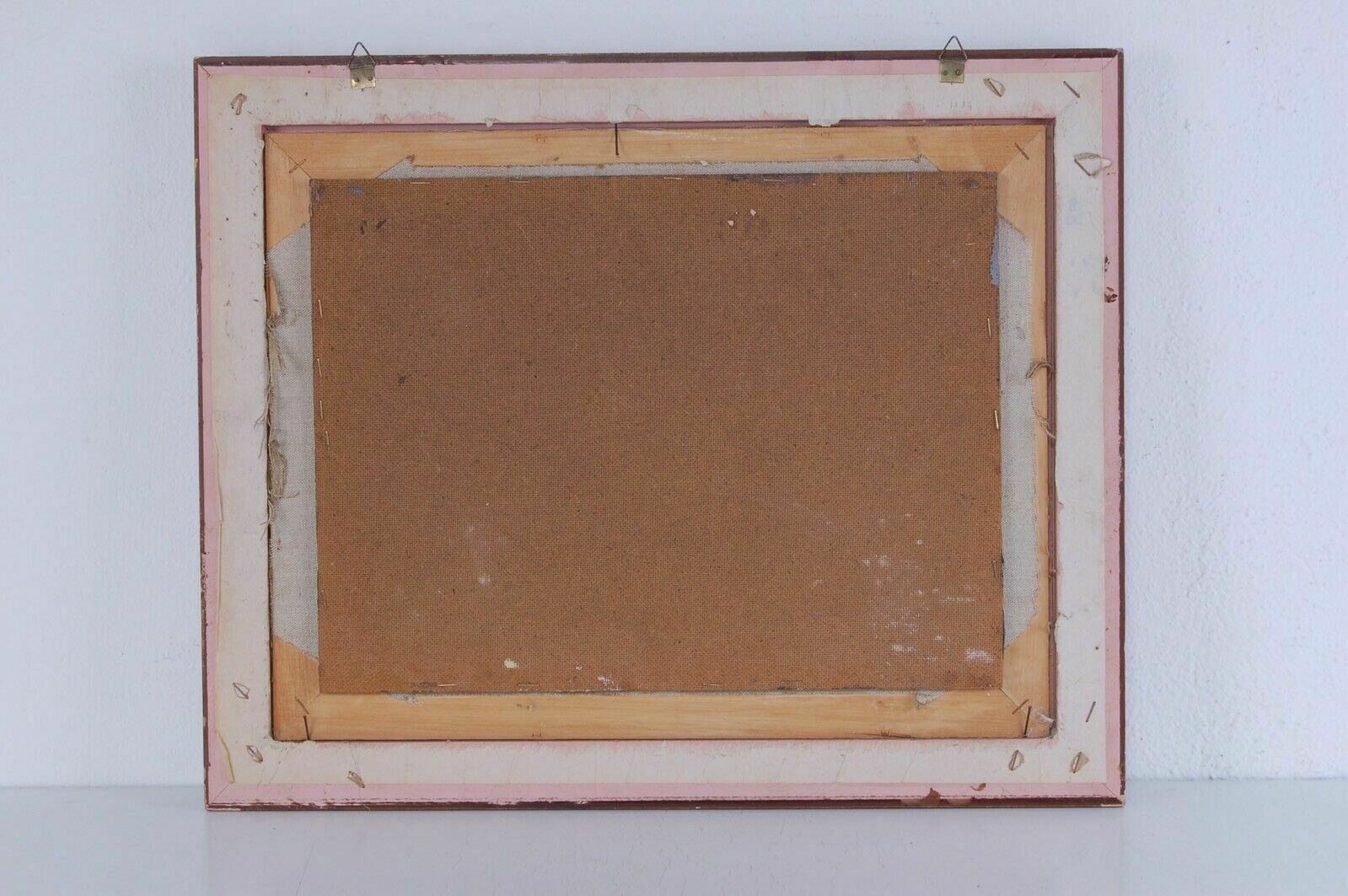 95.0 Pair Of A. Vitis Paintings, Oil On Wood. Landscapes. photo