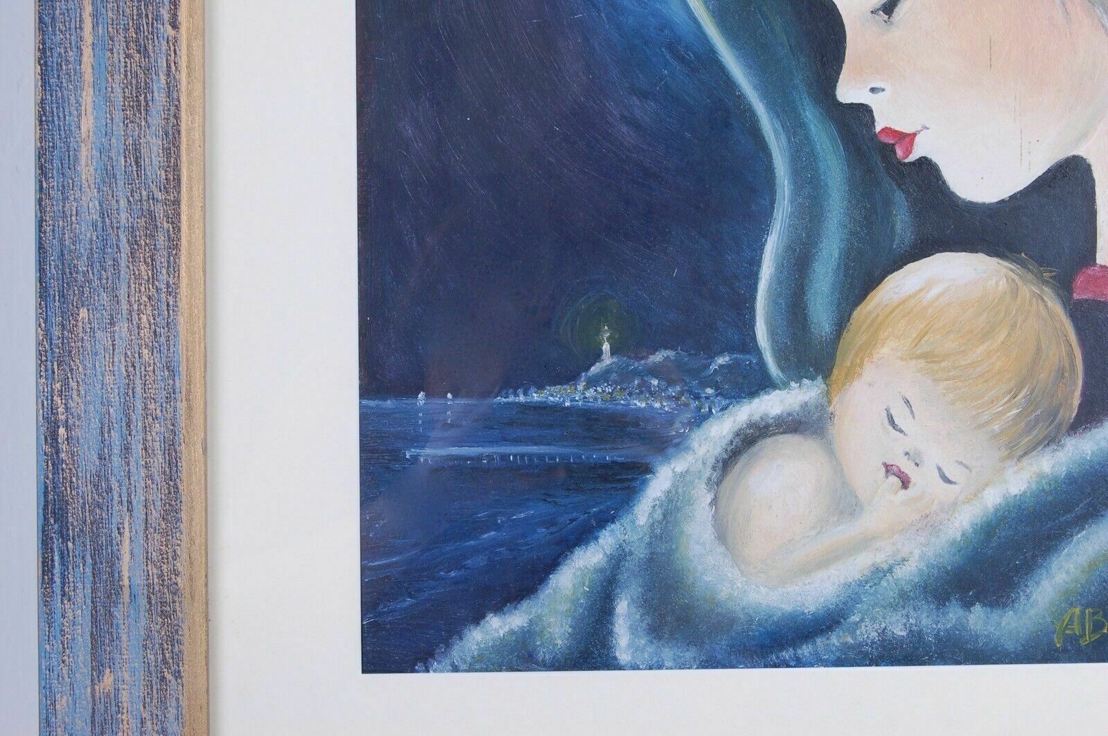 Bellani A Modern Oil Painting Madonna With Child photo 90.0
