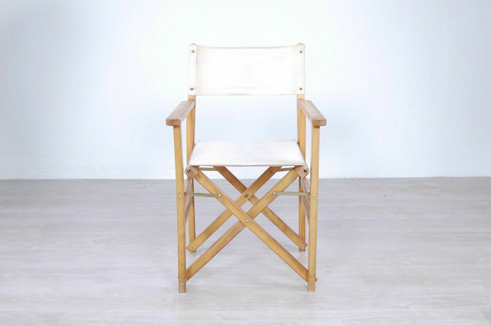 Folding Chairs Wooden Director Type Armchair Design 60s Palmai Armrests photo 84.0