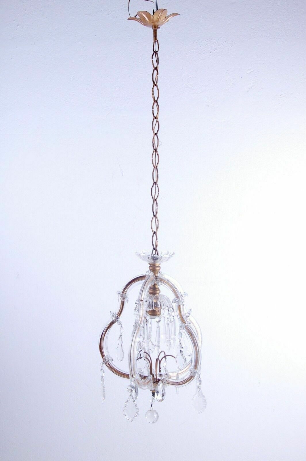 Maria Theresa Chandelier Late 1800s Early 1900s. Original No Reproduction. photo furniture