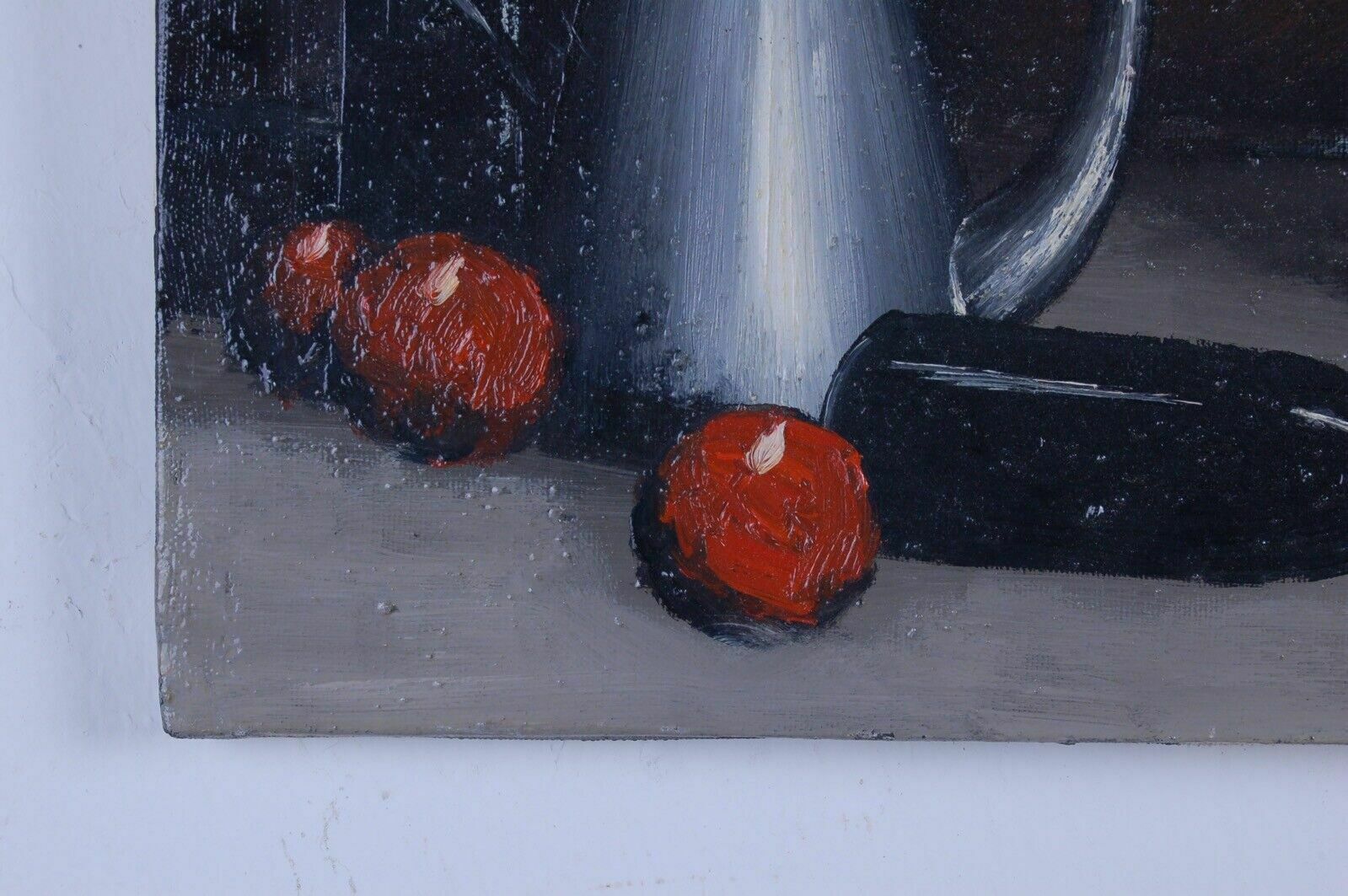 Marcello De Ruschi Still Life Painting Oil On Canvas photo Art