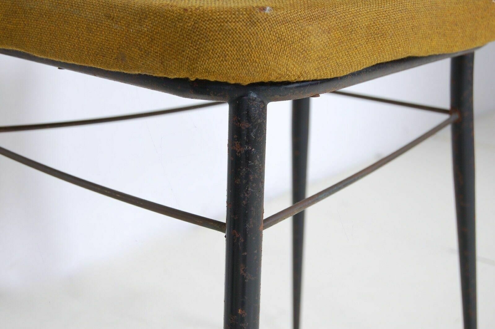 316.0 3 50s Design Chairs, Vintage Furnishing Accessory, Iron Chair, Events. Sittings photo