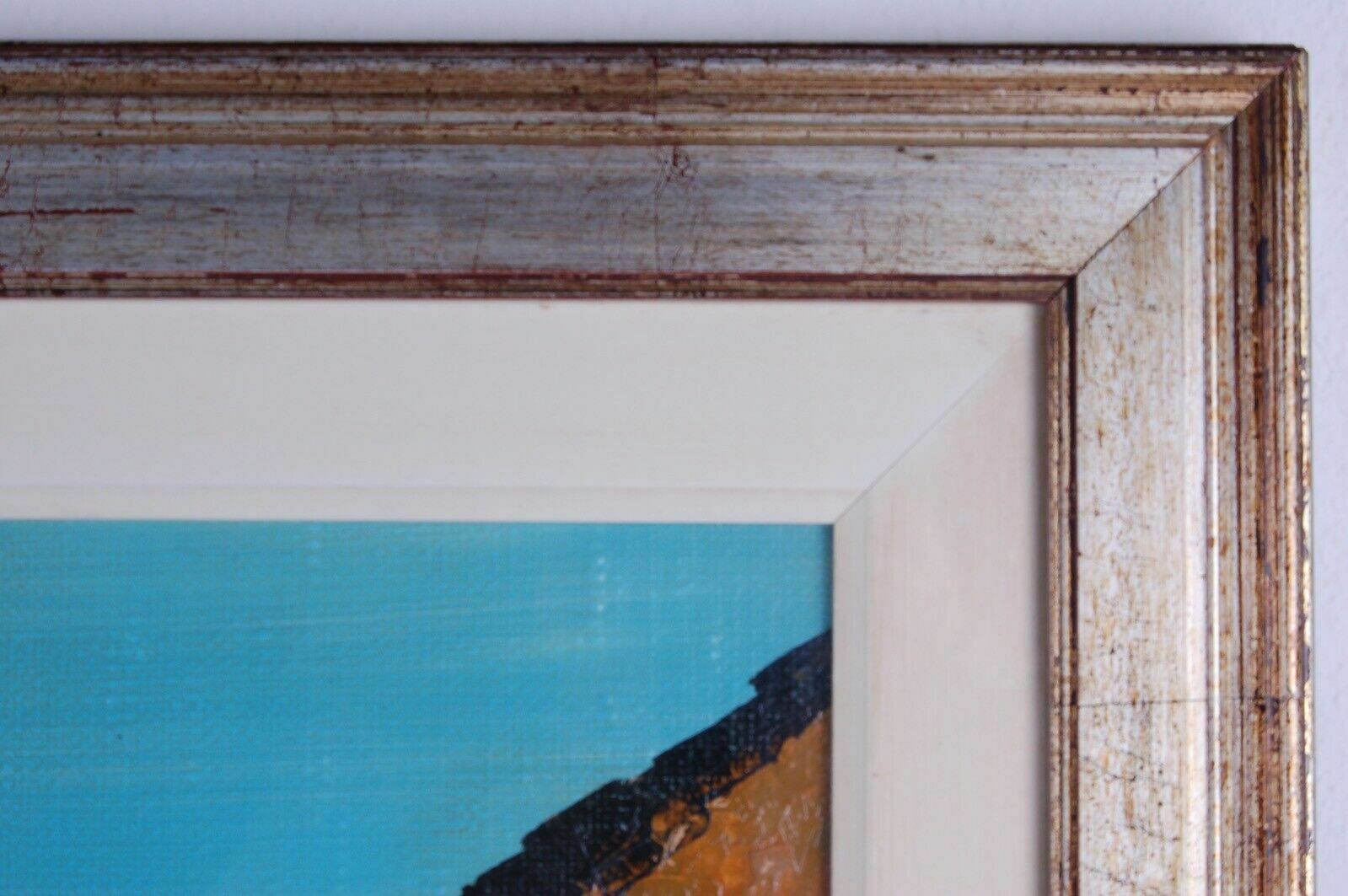 Oil On Canvas 50 X 40 Rolandi 74 Picture Frame Wall Decor Painting Glimpse photo vintage