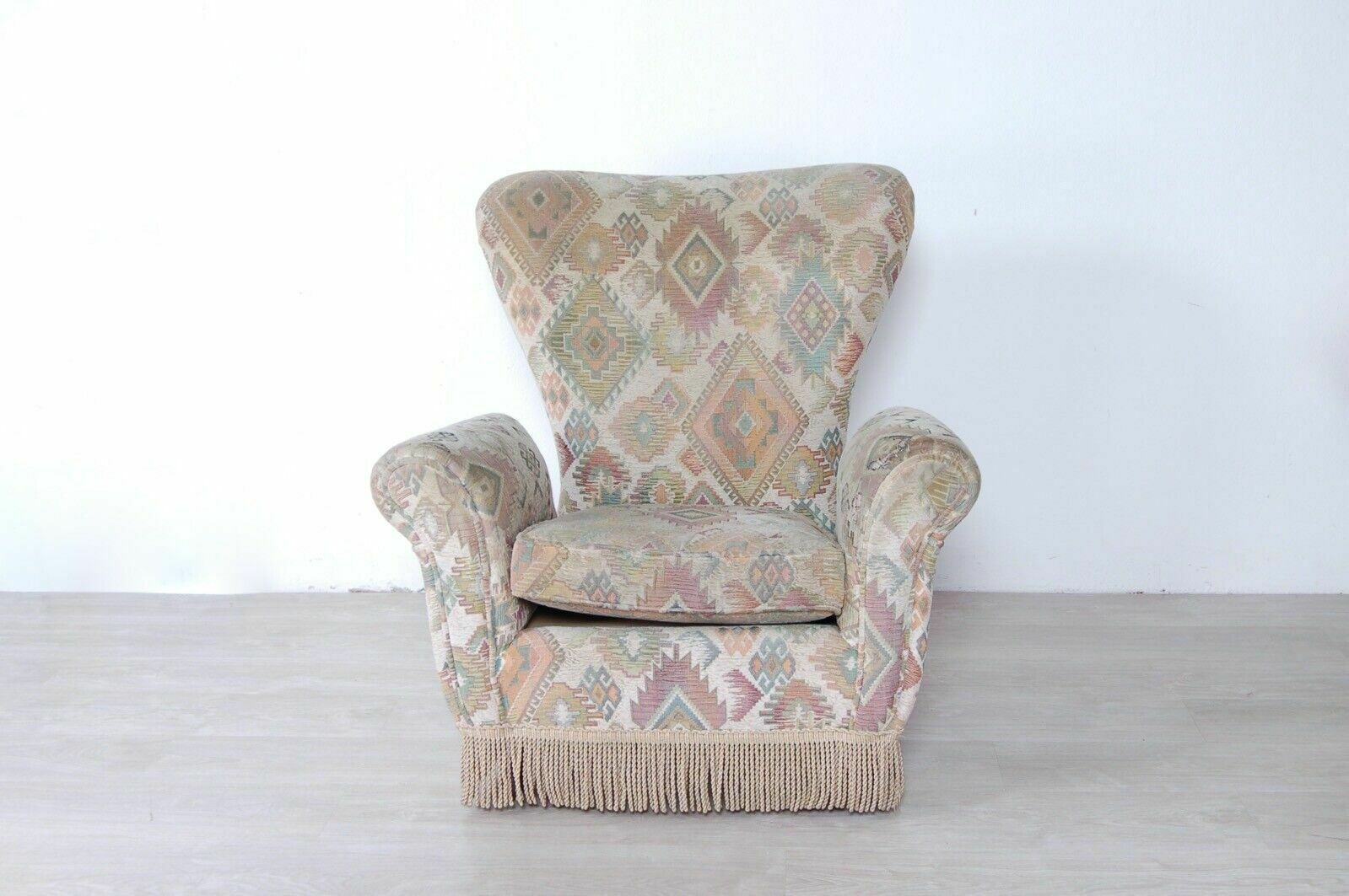Design Armchair From The 50s, Particular Shapes. Modern Design Italian Manufacture photo furniture