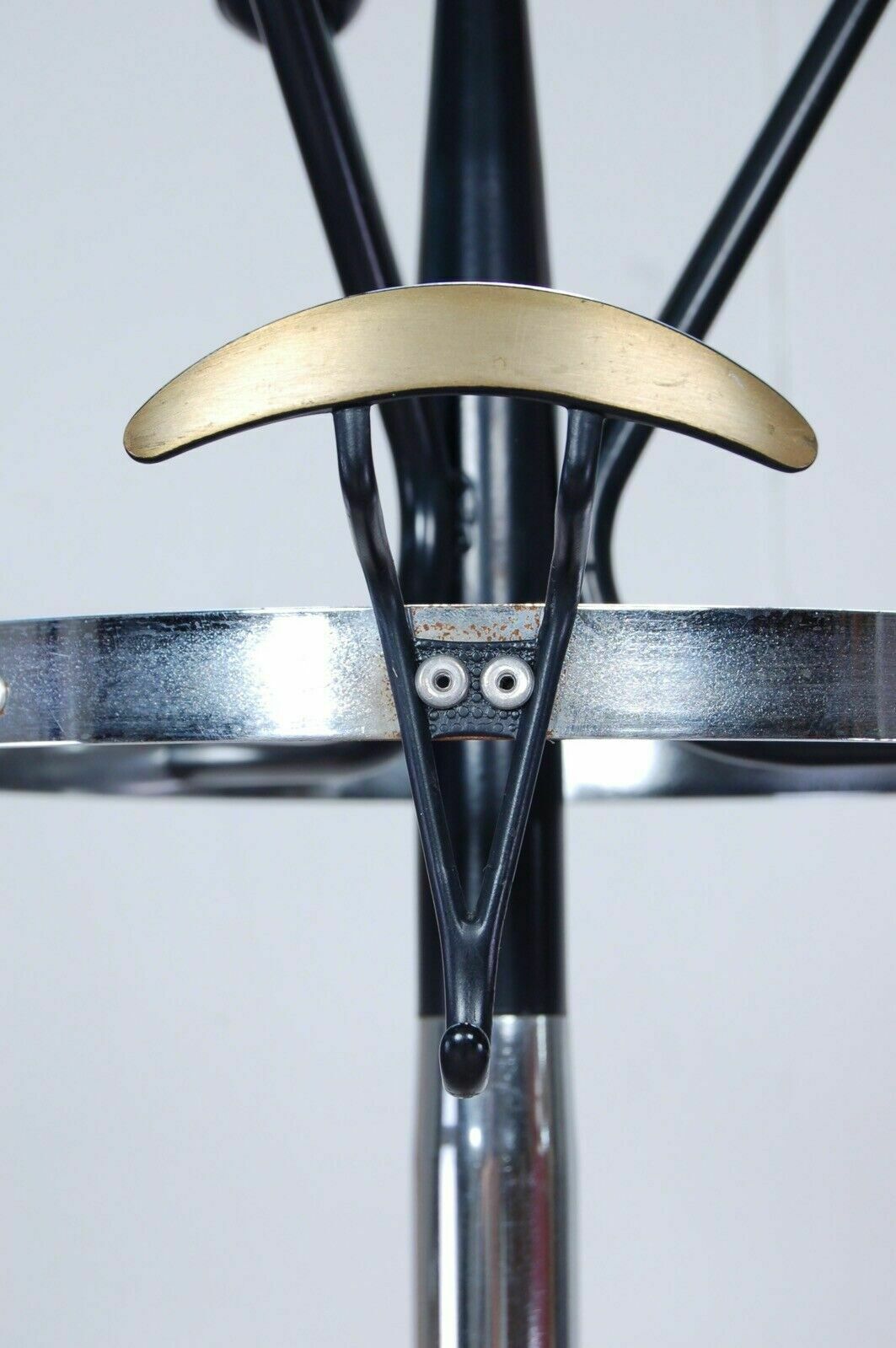 Iron And Steel Coat Stand From The 50s. Vintage Modern Design photo buy