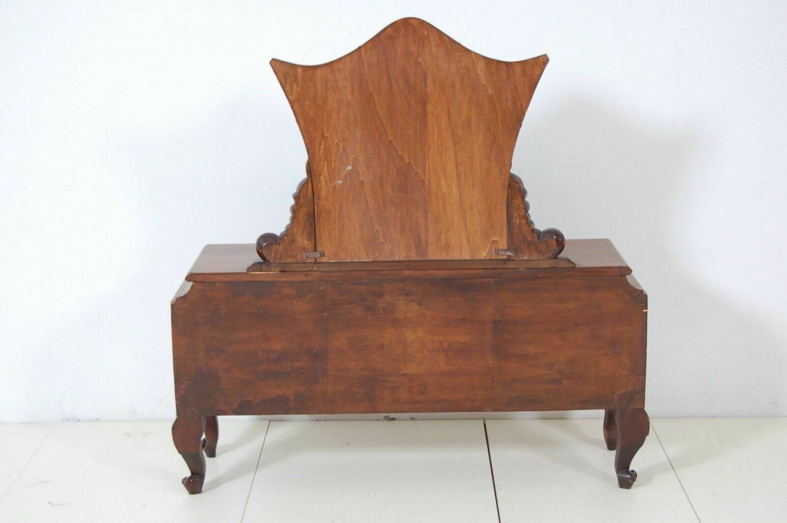 photo for sale Chippendale Petineuse In Briar With Large Mirror, Two Doors, Two Drawers