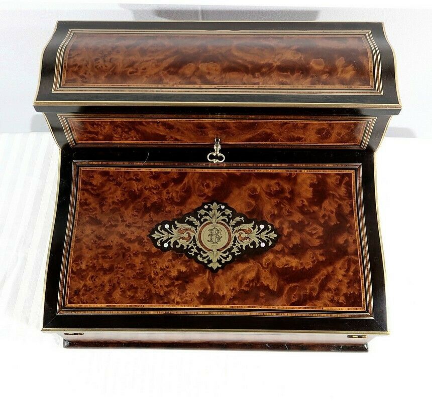Travel Case Napoleon III Period – Mid 19th Century photo Home Decor