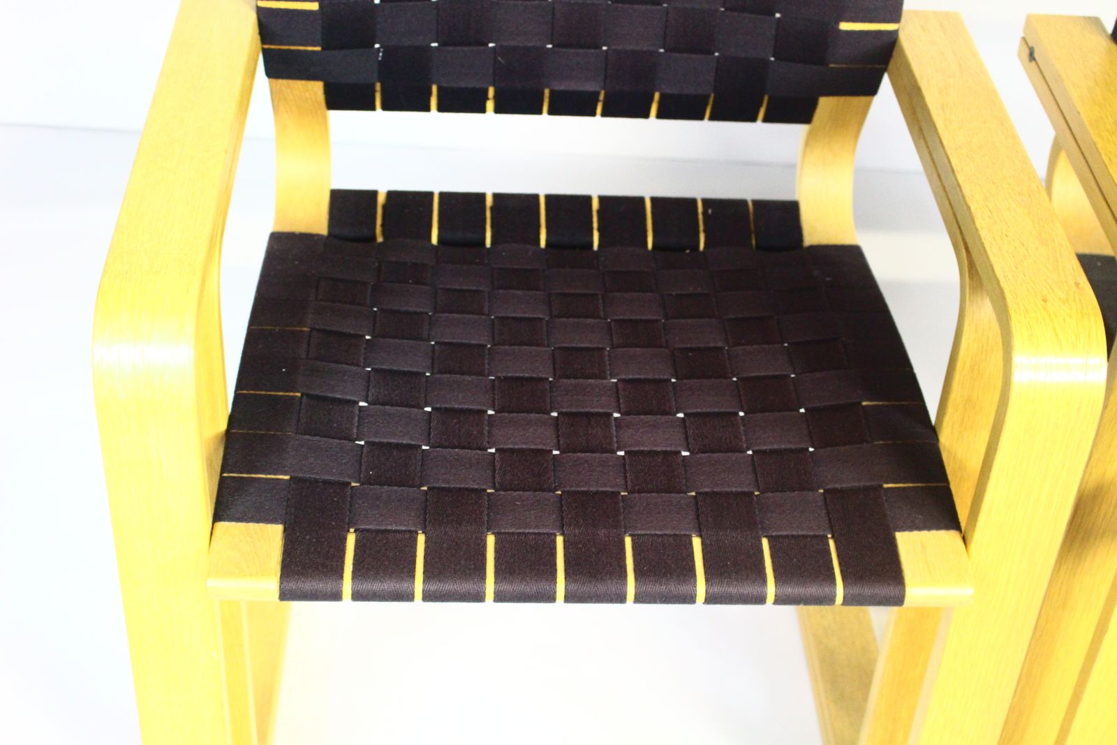 photo vintage Rud Thygesen & Johnny Sorensen Armchair In Ash By Magnus Olesen, 1970s