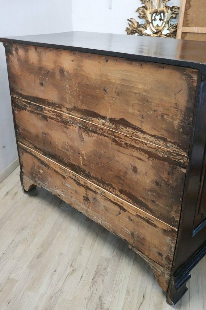 Antique Chest Of Drawers In Walnut 17th Century photo for sale