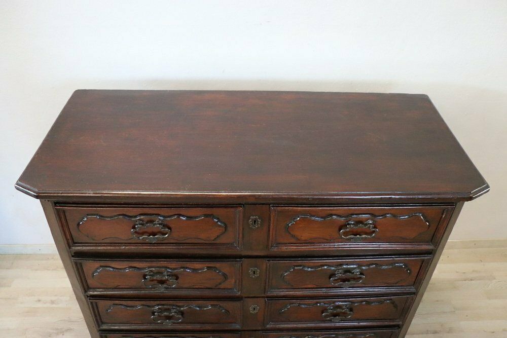 photo vinterior Antique Chest Of Drawers In Walnut 17th Century