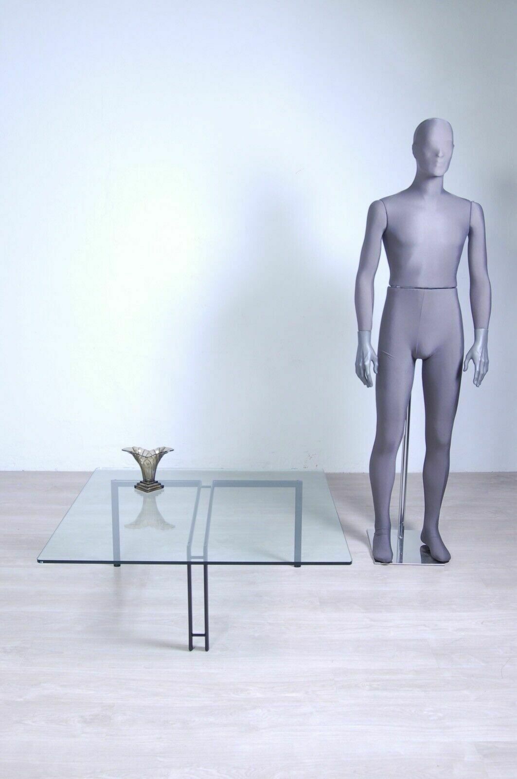 Modern Transparent Glass Coffee Table Cidue Design Giorgio Cattelan