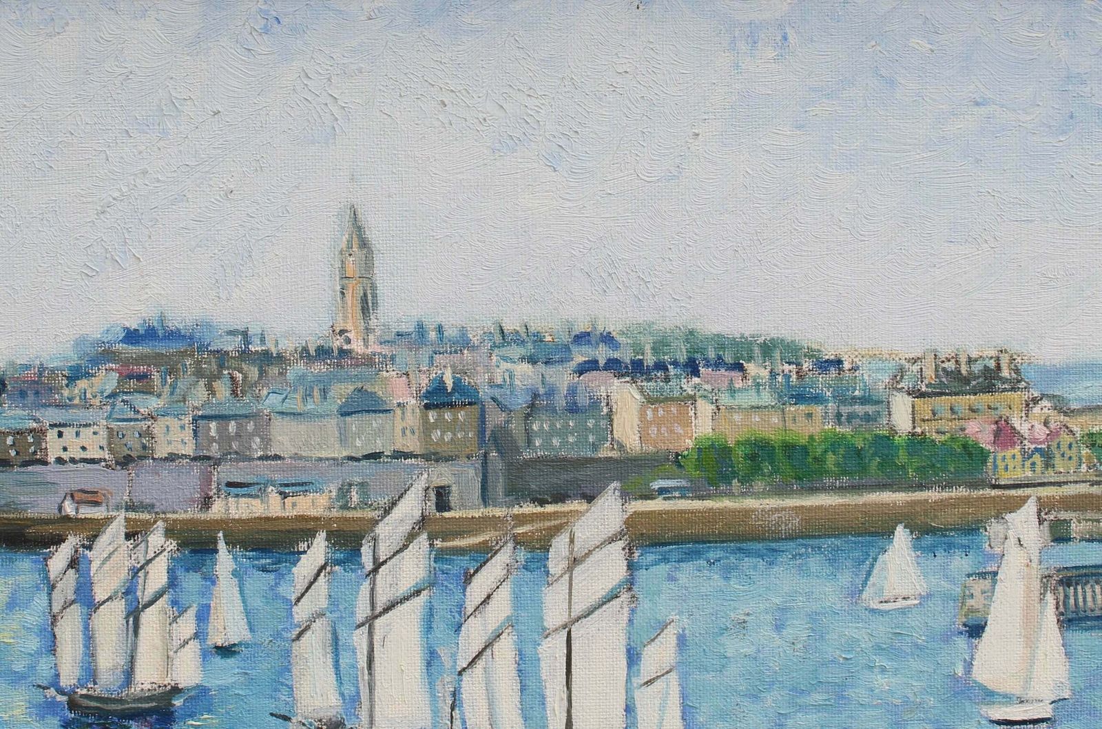 Port Of Saint Malo French Modern School photo buy