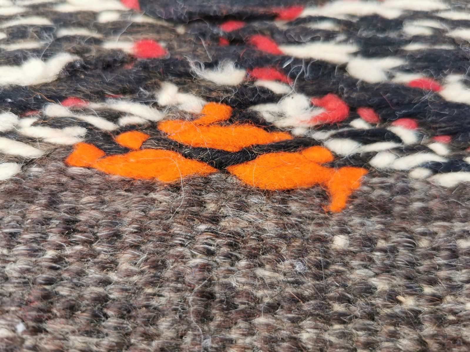 Uk Based, No Custom Fee/ Handmade Vintage Moroccan Berber Rug. Camel Wool Carpet 250x175cm photo vintage