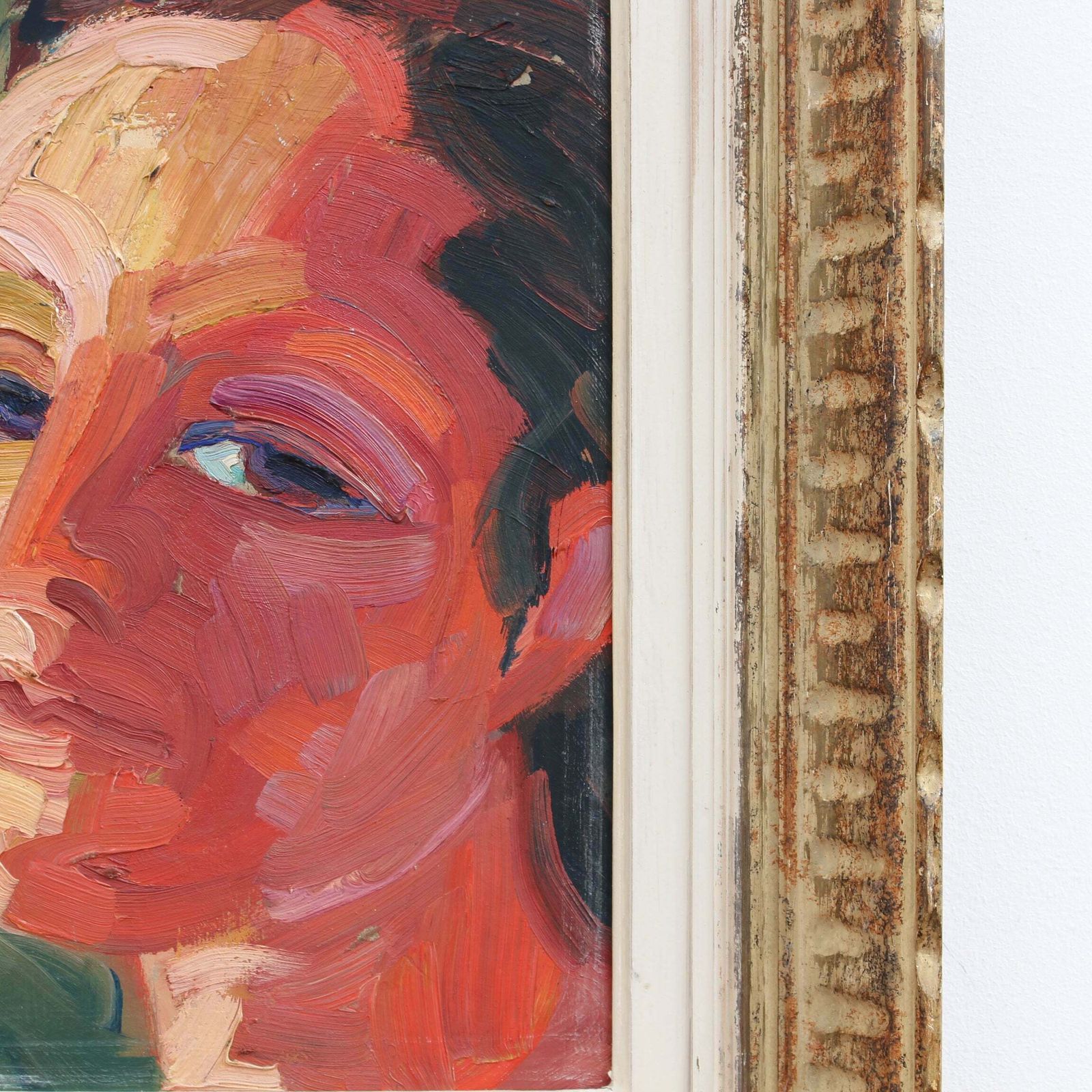 'Portrait Of A Young Woman' By Anna Costa (Circa 1960s) photo vinterior