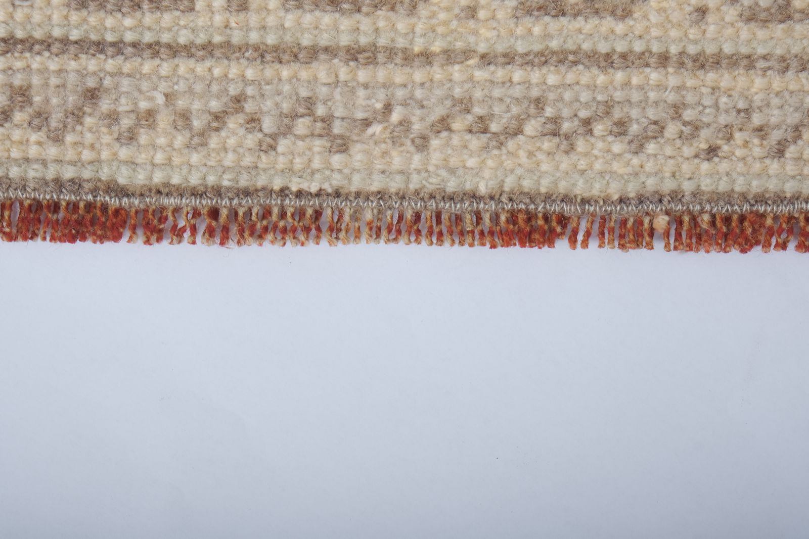photo for sale 1970s Vintage Turkish Oushak Handmade Wool Runner Rug 2'6'' X 19'7''