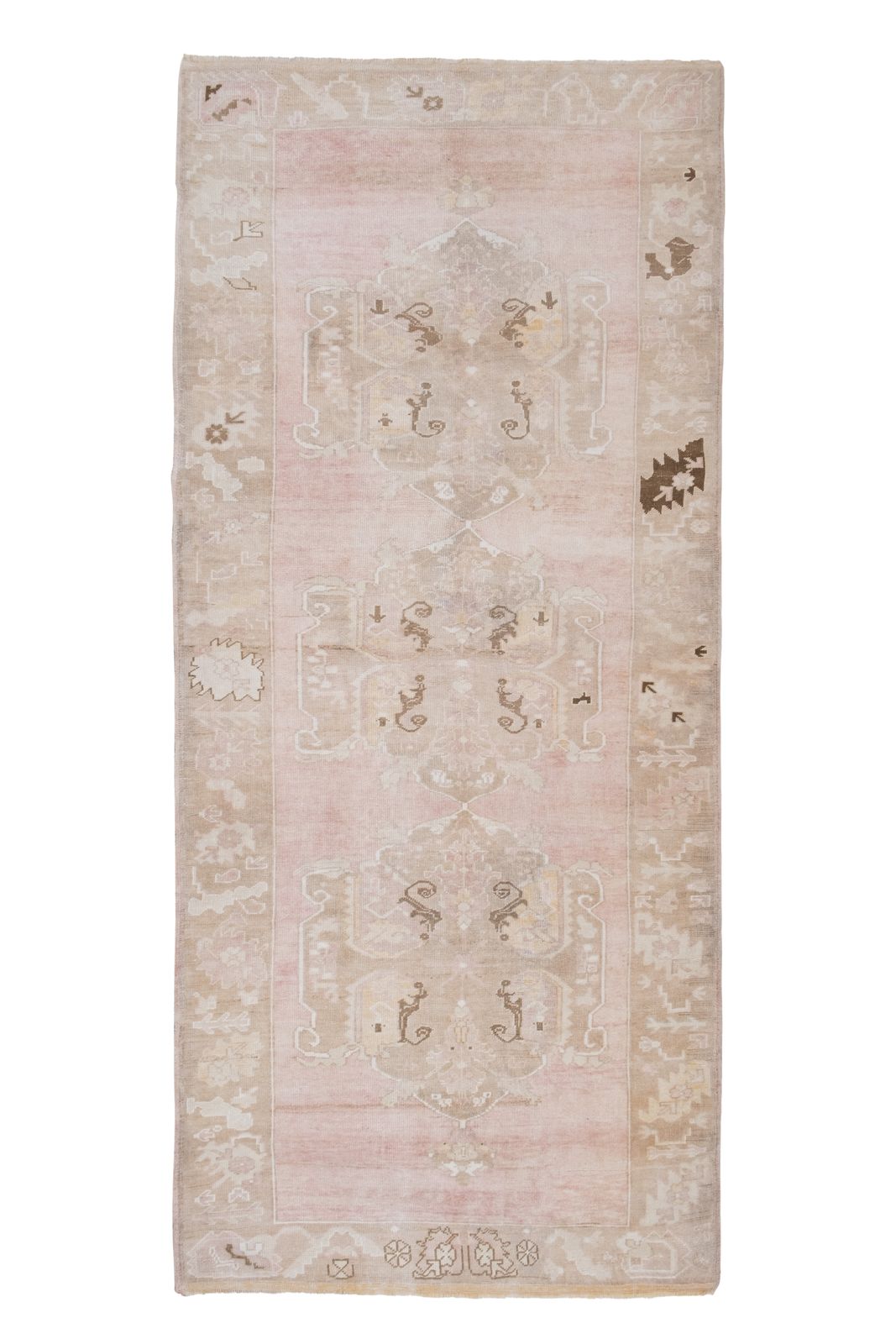 Colored Handwoven Large Entryway Carpet