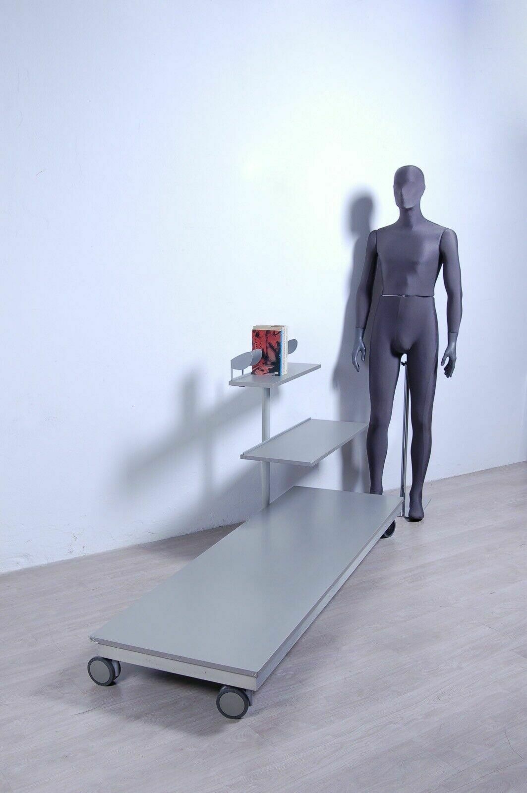 Tv Cabinet With Shelves And Bookends Modern Design Furniture In Laminate photo furniture
