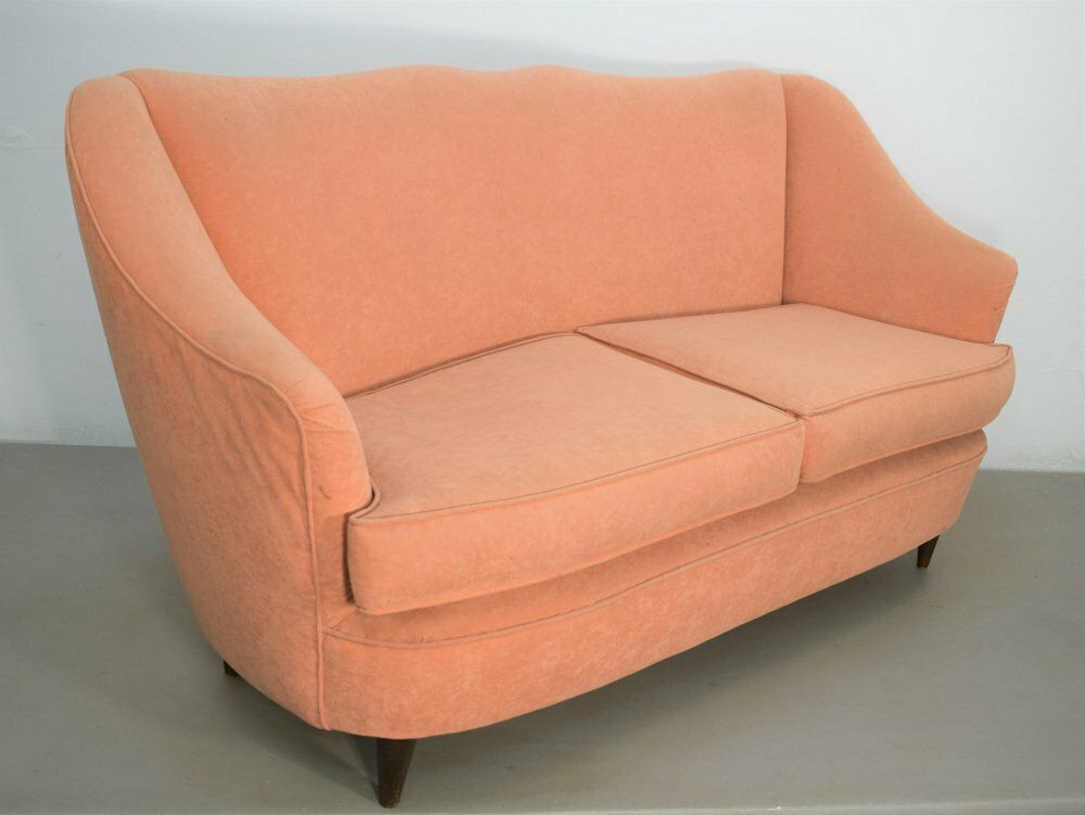 Sofa In The Style Of Gio Ponti For Home And Garden, Italy, 1950s photo for sale