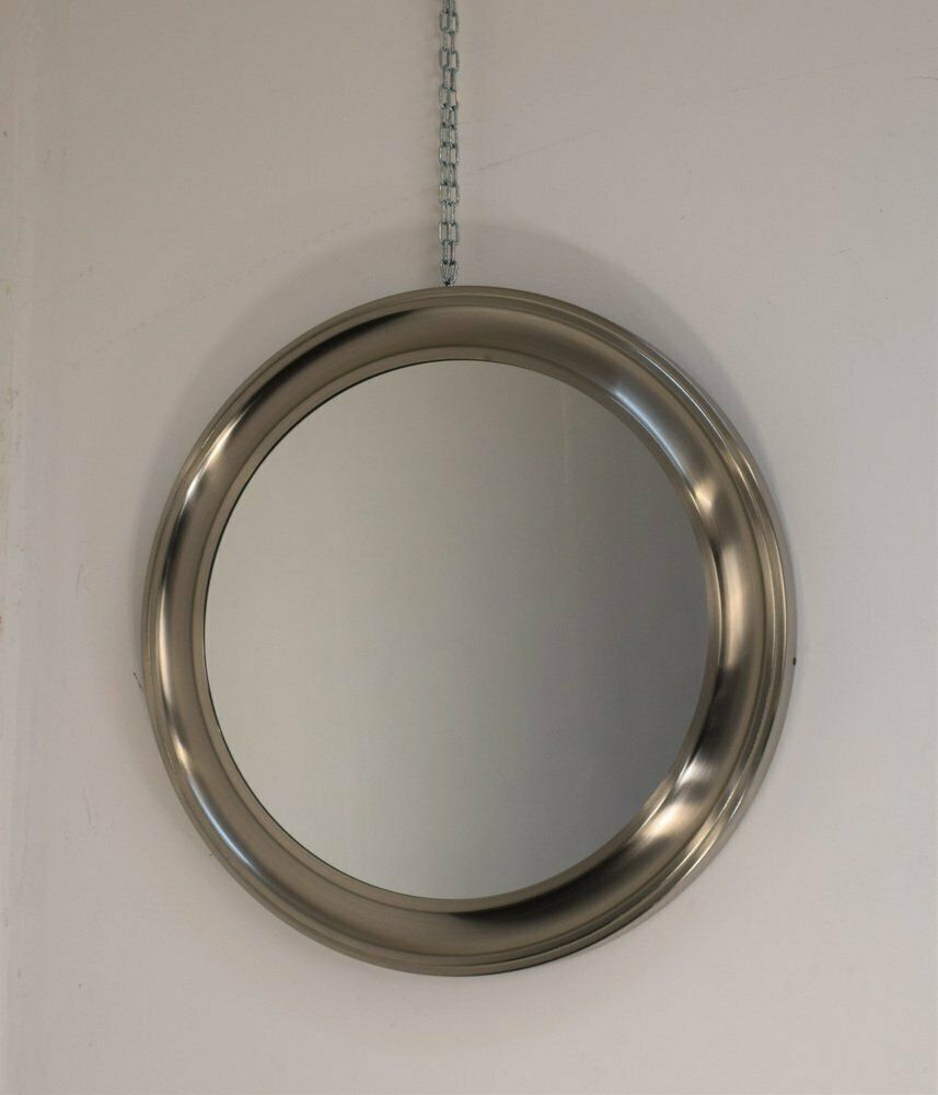 Circular Mirror In The Style Of Sergio Mazza, Italy, 1970s photo vinterior