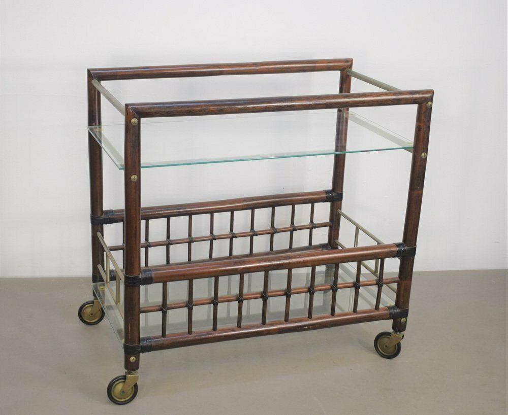 Bar Trolley By Tobia & Afra Scarpa, Italy, 1960s photo vintage