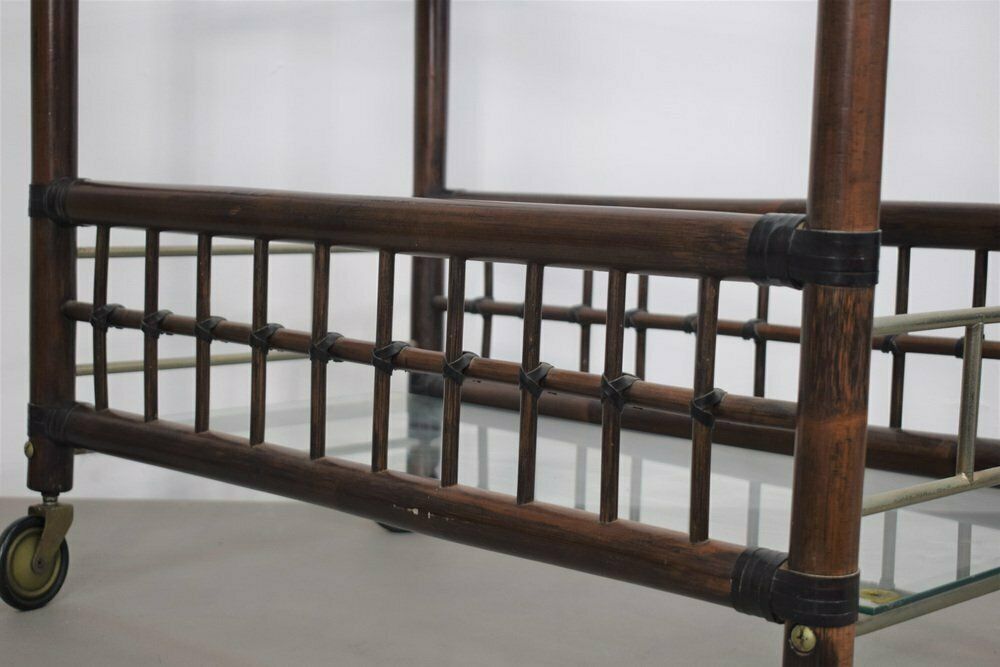 photo vintage Bar Trolley By Tobia & Afra Scarpa, Italy, 1960s