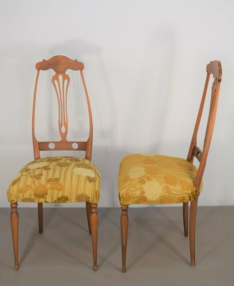 photo for sale Pozzi And Verga Chairs, Italy, 1950s, Set Of 2