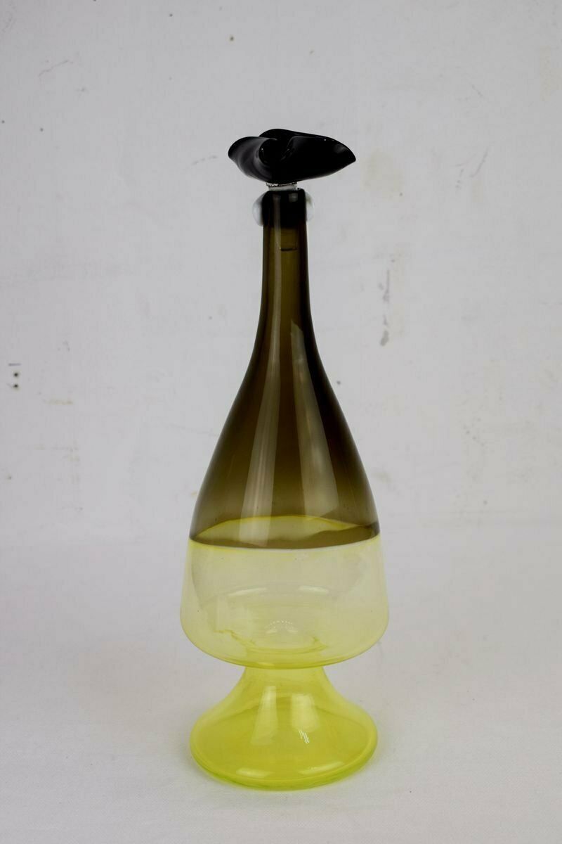 Italian Murano Glass Vase, 1960s photo for sale