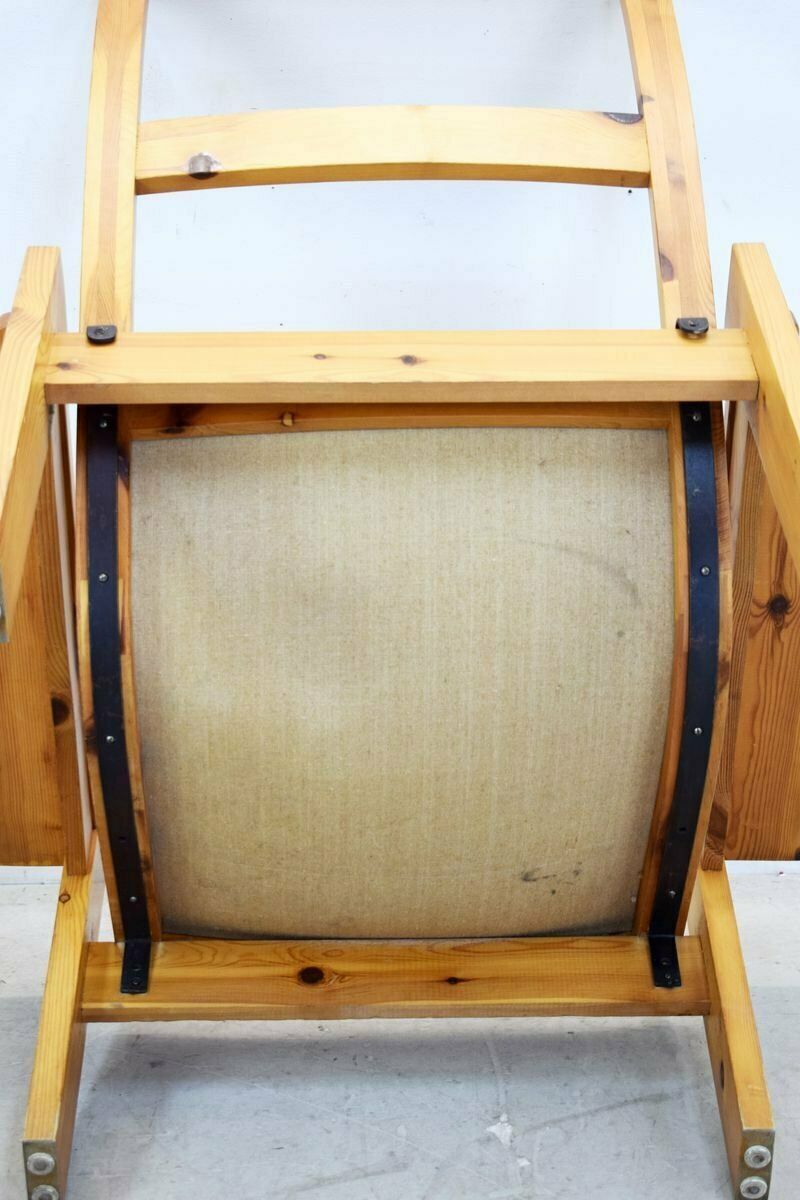 Italian Wooden Lounge Chairs 1970s Set Of 2 photo 478.0