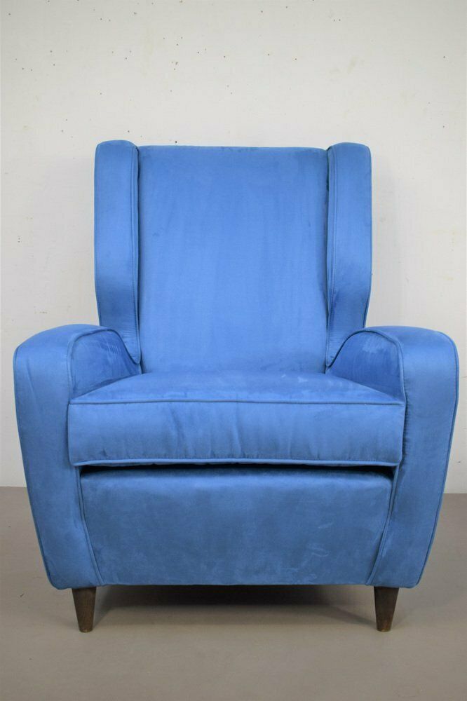 Armchairs In The Style Of Melchiorre Bega, Italy, 1950s, Set Of 2 photo vinterior