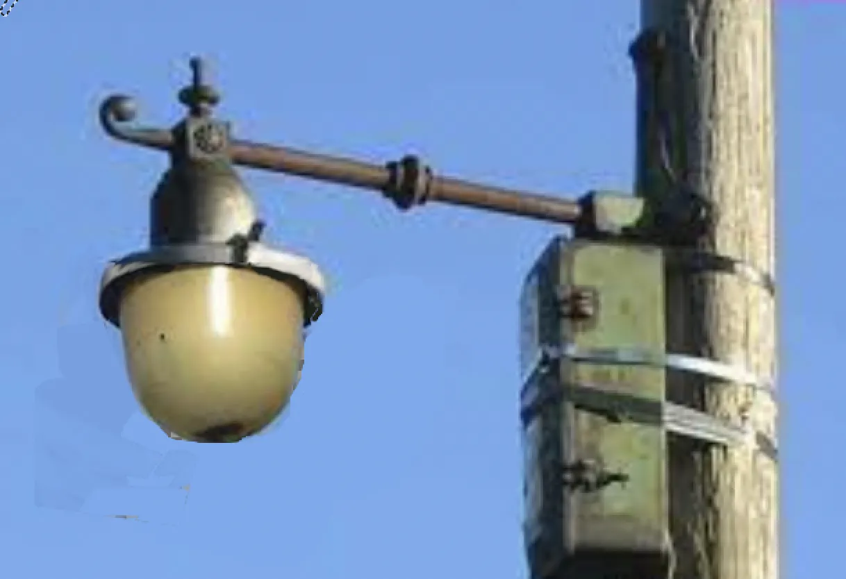 photo furniture Outside Light Rare Reclaimed Large Street Lamp On Arm Industrial