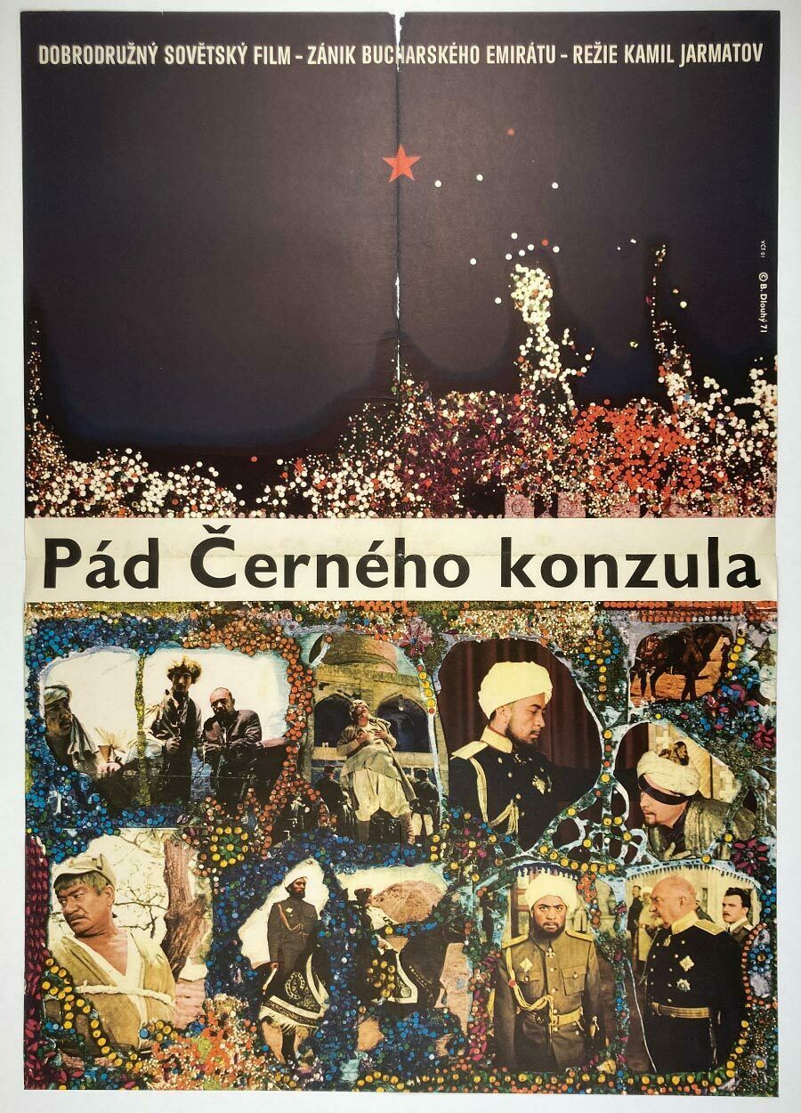 Movie Poster, Murder Of The Black Consul, Bedřich Dlouhý, 1971 photo buy