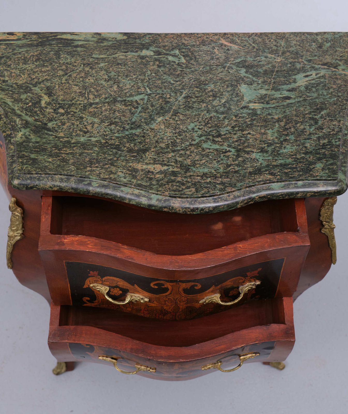 Louis XVI Style Nightstands With Marble Tops, Italy, 1950s photo 1787.0