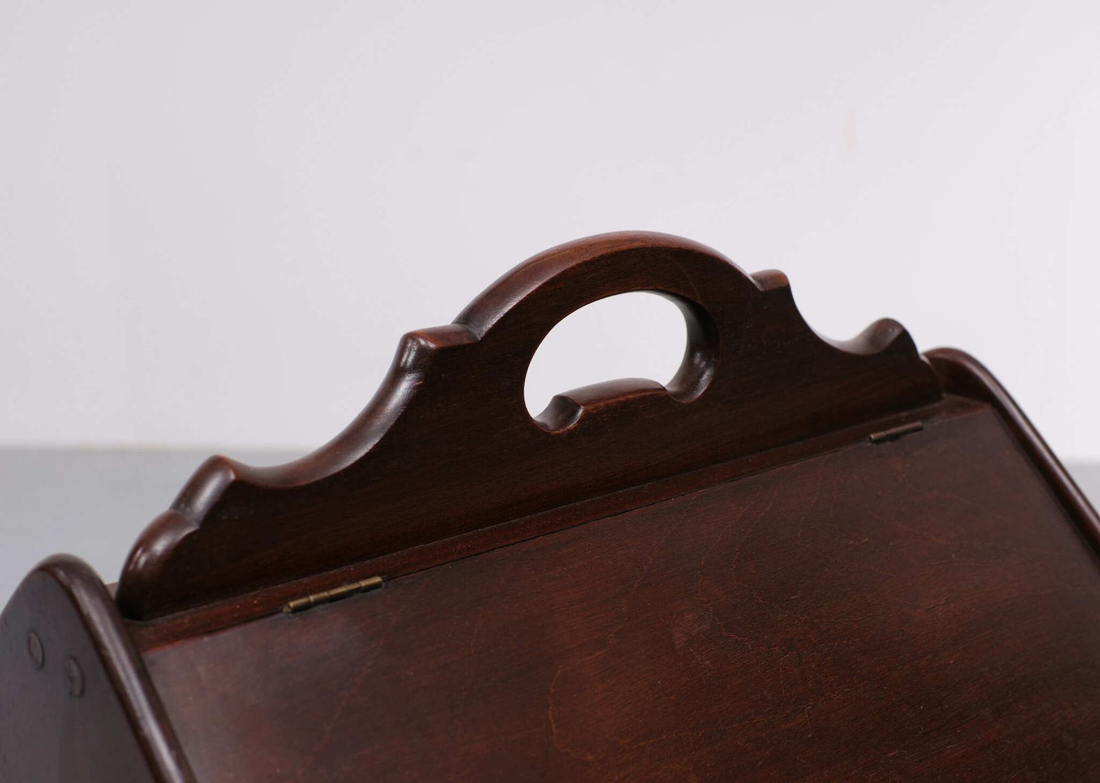 Mahogany Magazine Holder 1870s Holland photo 670.0