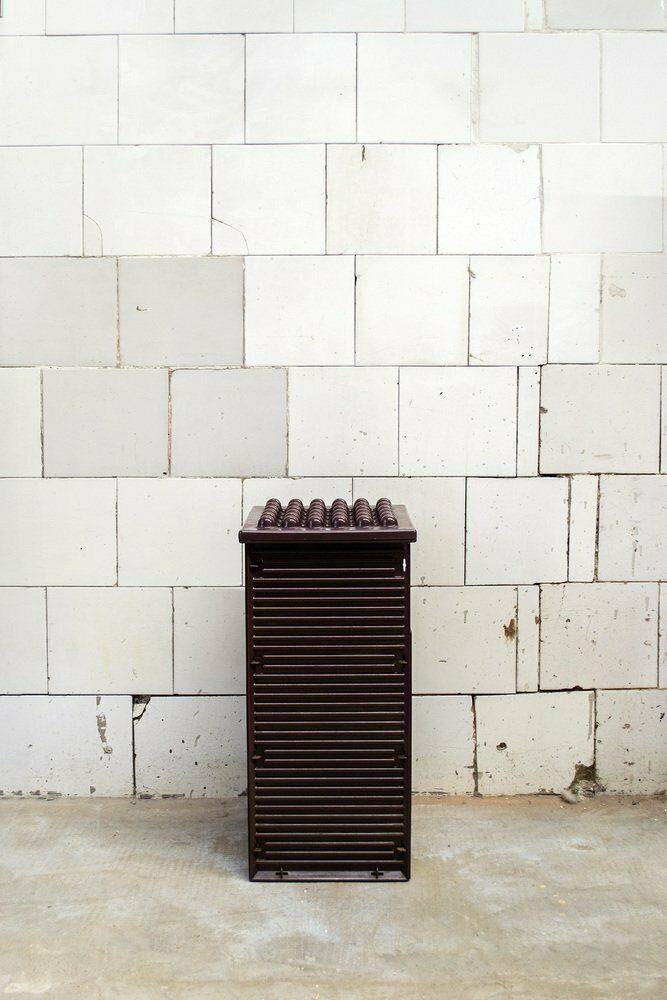 Prullenmand Met Asbak Van Ettore Sottsass, Italië, 1973