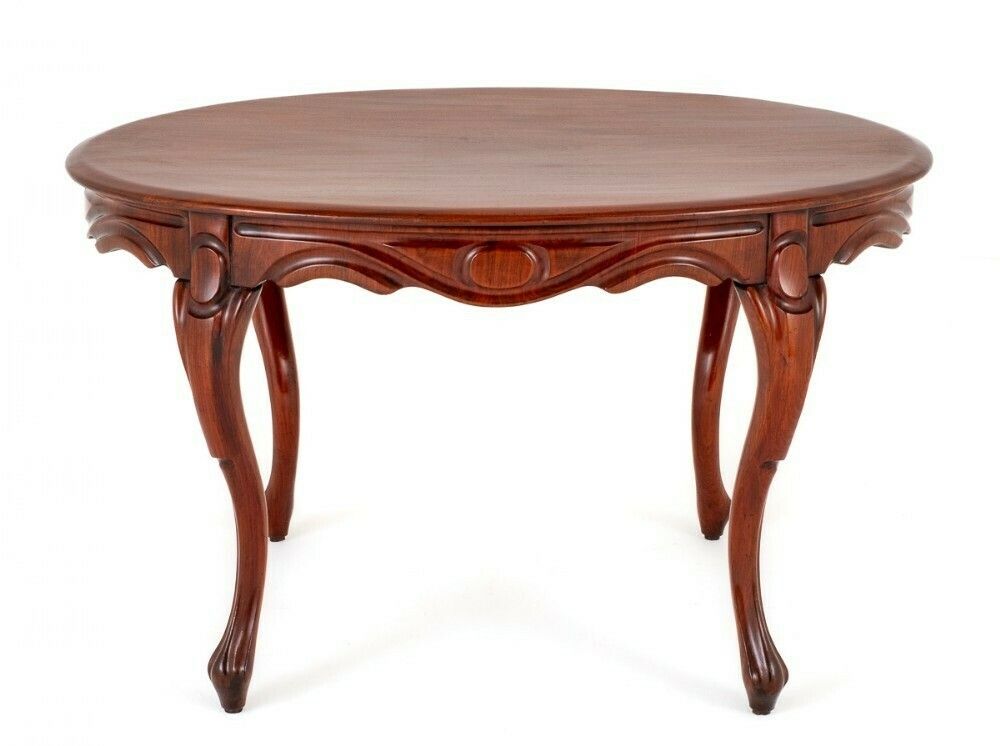 Antique Centre Table French Mahogany 1870 photo for sale