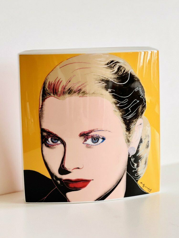 Vase Grace Kelly By Andy Warhol For Rosenthal, 1990s photo 367.0