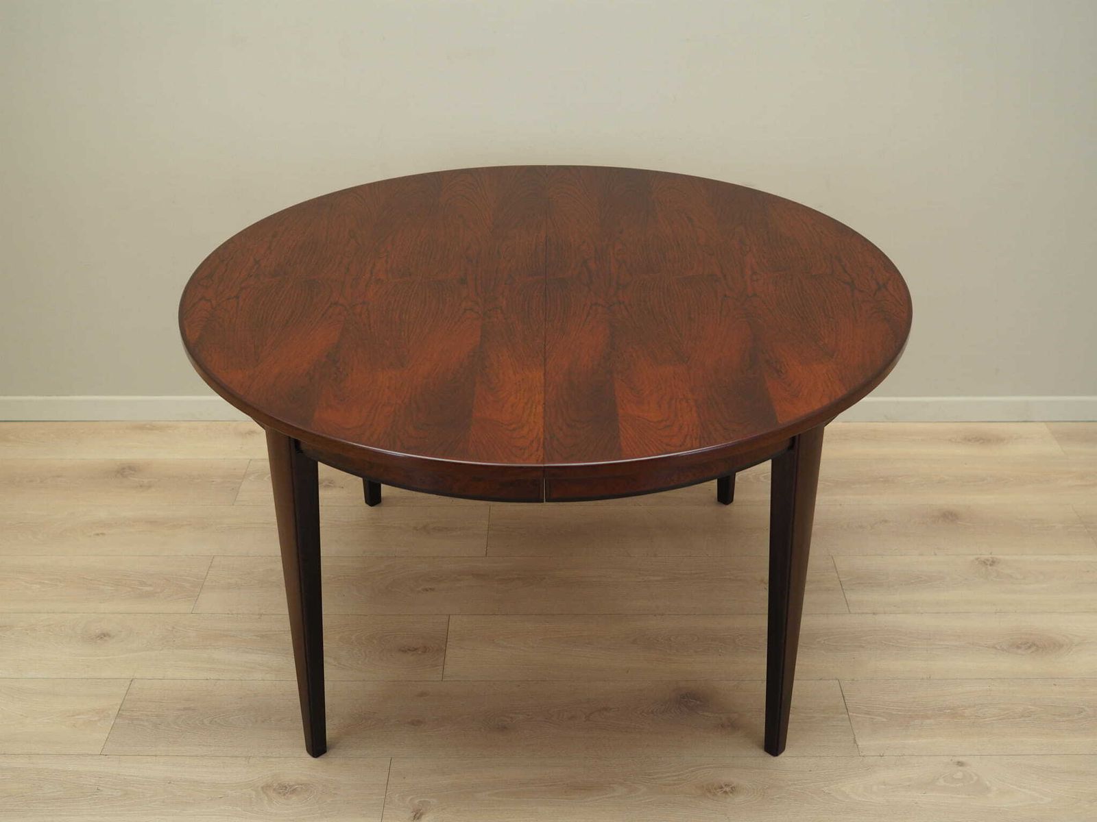 Round Vintage Table, Danish Design, 1970s, Manufacturer: Omann Jun photo 2699.0