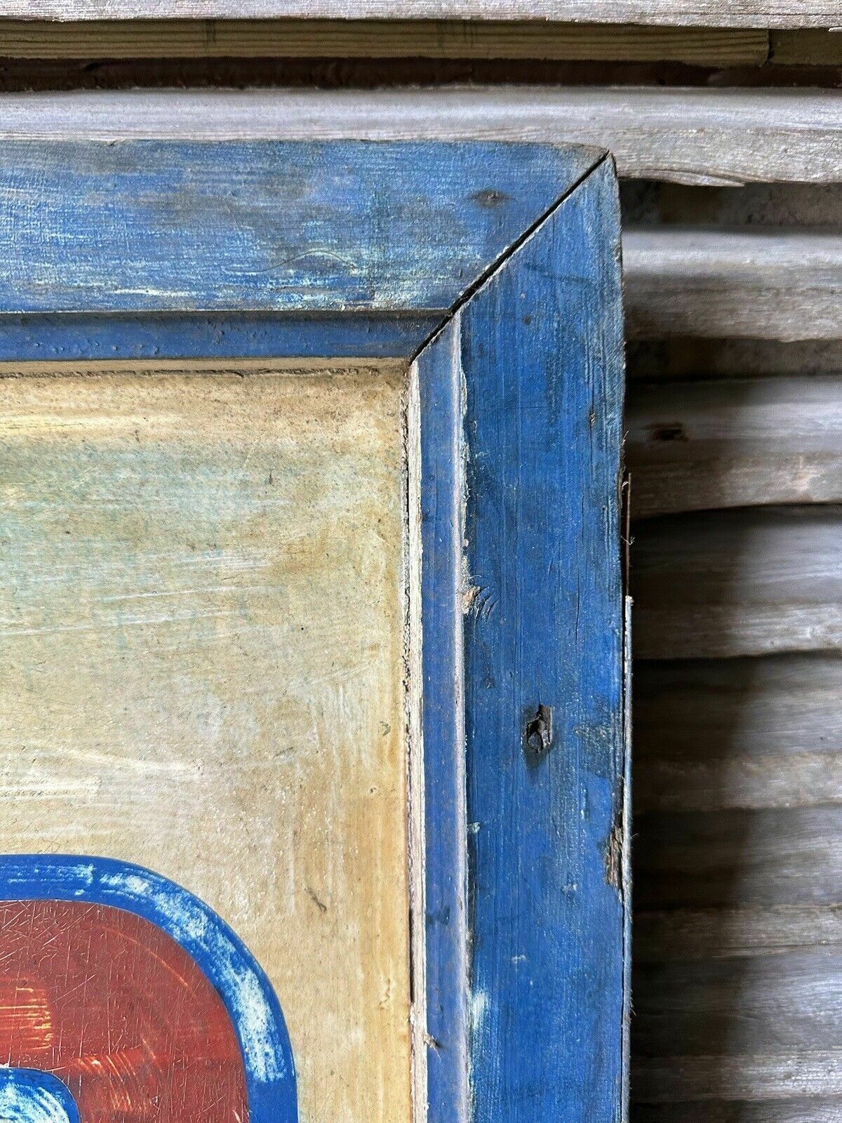 Vintage French Handpainted Sign photo Home Decor