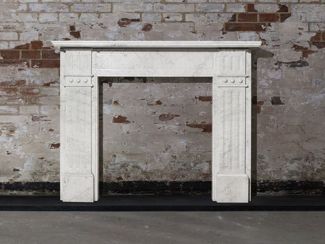 Original Edwardian Marble Surround