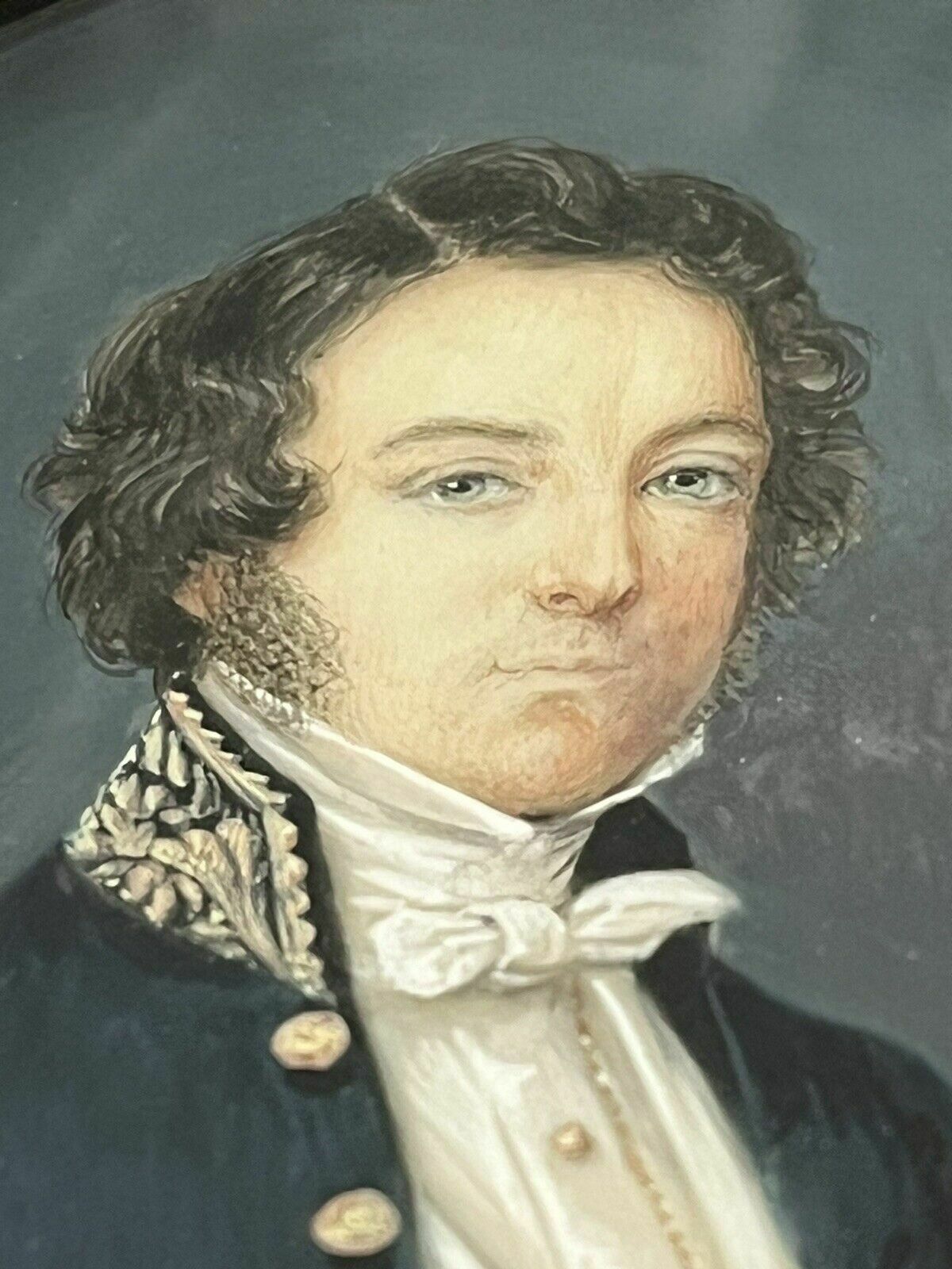 Georgian Portrait Miniature, 1700s photo 895.0