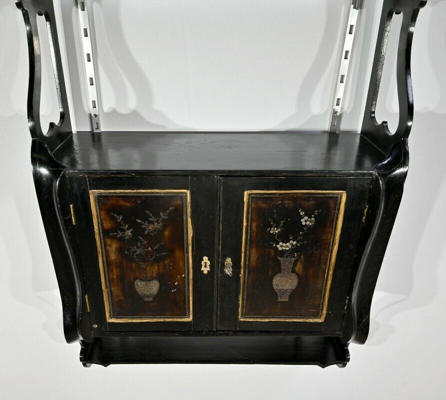 photo buy Small Wall Cabinet In Lacquered Wood, China   Late 19th Century